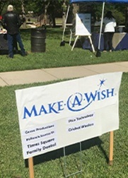 Make a Wish Foundation sign