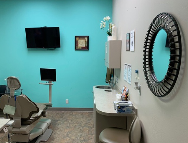 Tyler Texas dental exam room