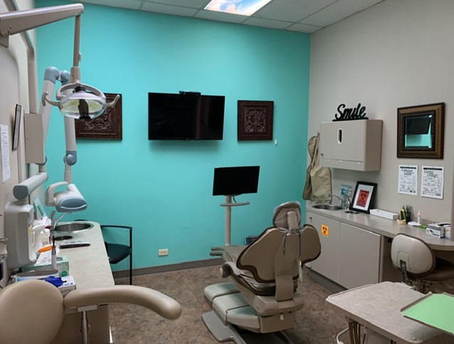 Dental treatment room in Tyler Texas