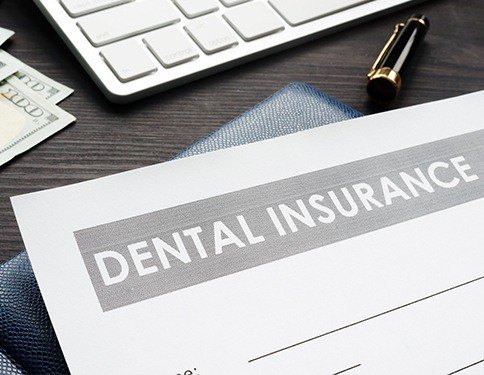 Dental insurance paperwork