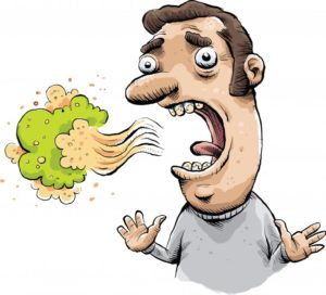 bad breath illustration