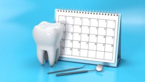 Calendar and dental instruments